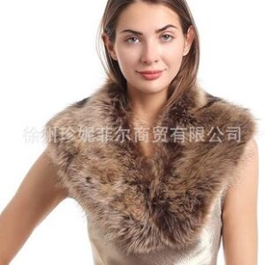 34. Europe-America Winter 2025 Women’s Mid-Length Slouchy Faux-Fur Coat