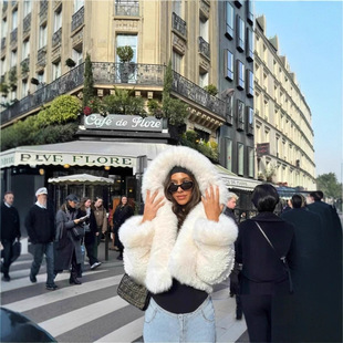 39. Europe-America 2024 AW New Parka – Unisex Detachable Faux-Fur-Lined Windbreaker