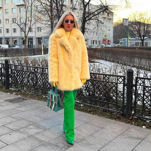 32. Amazon / AliExpress Fur-Supply Vest – High-Neck Faux-Mink Sleeveless Jacket for Women