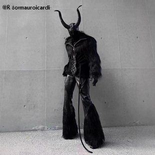 29. Amazon Europe-America New Oversize Turn-Down-Collar Fox-Faux-Fur Jacket for Women