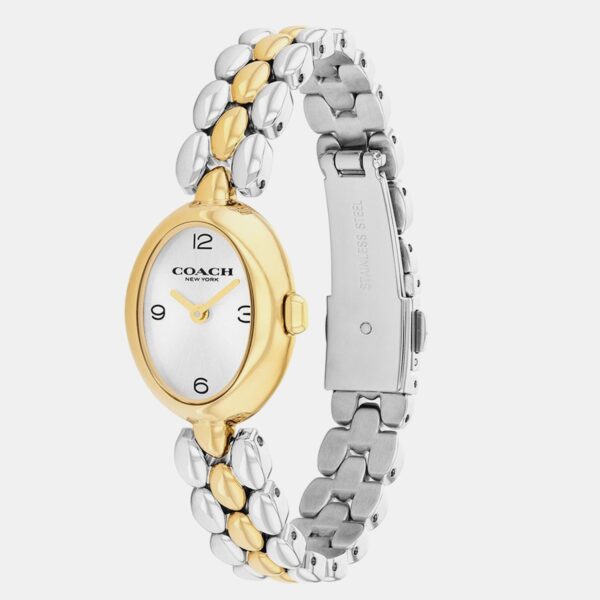 14000128-2 Sammy Women Quartz Silver Dial Analog Stainless Steel Watch 14000128