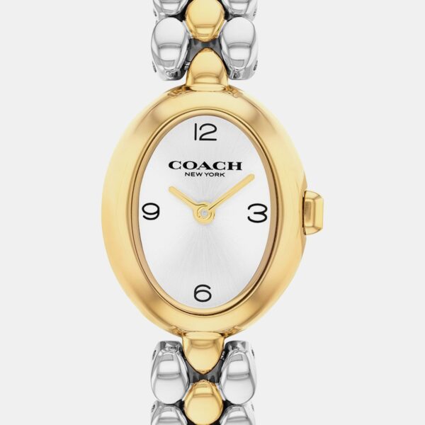 14000128-3 Sammy Women Quartz Silver Dial Analog Stainless Steel Watch 14000128