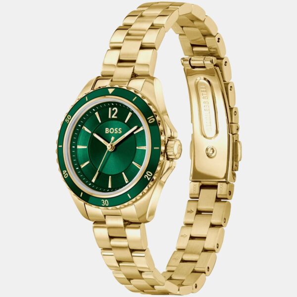 1502849-1 Sage Aqua Women Quartz Green Dial Analog Stainless Steel Watch 1502849