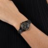 Sage Aqua Men Quartz Black Dial Analog Ceramic Watch 1502851