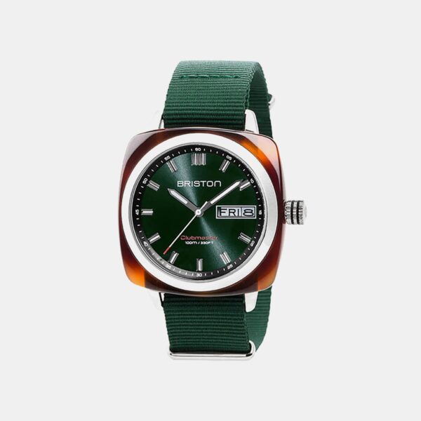 Men Quartz Green Dial Analog NATO Watch 17342.SA.TS.10.NBG