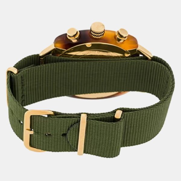 Men Quartz Green Dial Chronograph NATO Watch 19140.PYA.T.26.NOL