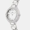 2017A-M0103_2 Women Quartz Silver Dial Analog Metal Watch 2017A-M0103