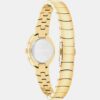 Women Quartz Gold Dial Analog Stainless Steel Watch 25100147