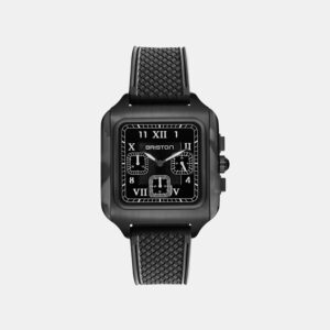 Men Quartz Black Dial Chronograph Rubber Watch 261838.PBAM.GT.3.FB