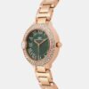 Women Quartz Green Dial Analog Metal Watch 1015H-L0414