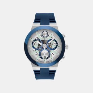 3601240 Bold Men Quartz Grey Dial Chronograph Silicone Watch 3601240