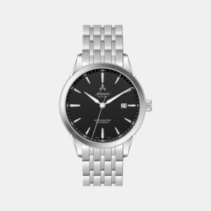 52759.41.61SM_1 Worldmaster 1888 Automatic Men Automatic Black Dial Analog Stainless Steel Watch 52759.41.61SM