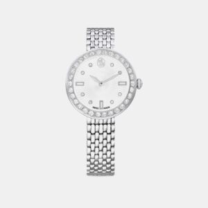 5673022 Matrix Women Quartz Silver Dial Analog Stainless Steel Watch 5673022