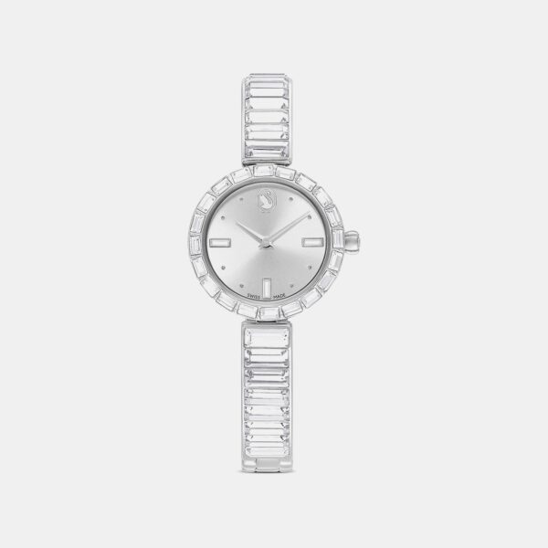 Matrix Women Quartz White Dial Analog Stainless Steel Watch 5677487
