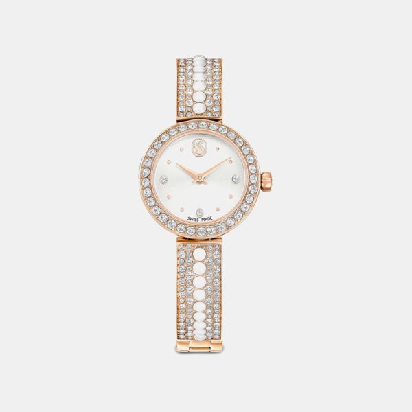 Matrix Women Quartz White Dial Analog Stainless Steel Watch 5705406