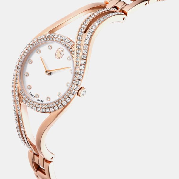 5715465-3 Hyperbola Women Quartz Silver Dial Analog Metal Watch 5715465