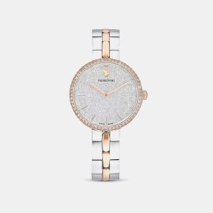 Cosmopolitan Women Quartz Silver Dial Analog Stainless Steel Watch 5742473