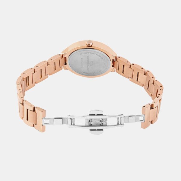 Women Quartz Green Dial Analog Metal Watch 1015H-L0414