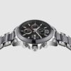 746-M10401-2 Men Automatic Black Dial Analog Stainless Steel Watch 746-M10401