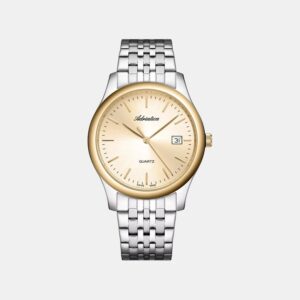 A1024.2111Q Men Quartz Champagne Dial Analog Stainless Steel Watch A1024.2111Q