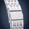 Men Quartz Silver Dial Analog Stainless Steel Watch A1024.2113Q