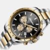 Men Quartz Black Dial Chronograph Stainless Steel Watch A1053.2114CH