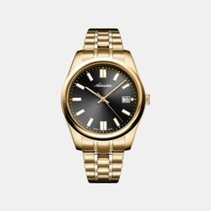 Pairs Men Quartz Gun Dial Analog Stainless Steel Watch A1298.1116Q