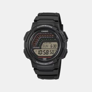 A2532 Men Quartz Black Dial Digital Resin Watch A2532