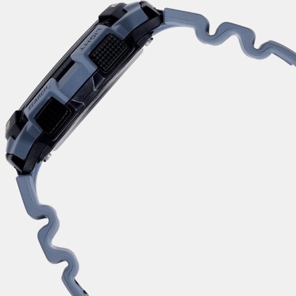 A2533-3 Men Quartz Black Dial Digital Resin Watch A2533