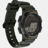 A2534-2 Men Quartz Black Dial Digital Resin Watch A2534