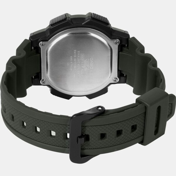 A2534-5 Men Quartz Black Dial Digital Resin Watch A2534