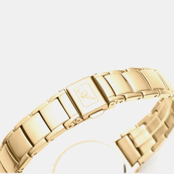 Essence Women Quartz Silver Dial Analog Stainless Steel Watch A3798.1173Q