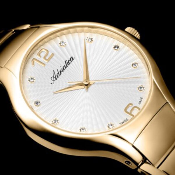 Essence Women Quartz Silver Dial Analog Stainless Steel Watch A3798.1173Q