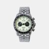 Active Men Quartz Green Dial Chronograph Stainless Steel Watch A4B033X1