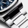 A8349.5115QF-2 Men Quartz Blue Dial Analog Stainless Steel Watch A8349.5115QF