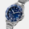 Active Women Quartz Blue Dial Analog Stainless Steel Watch AG8P25X1