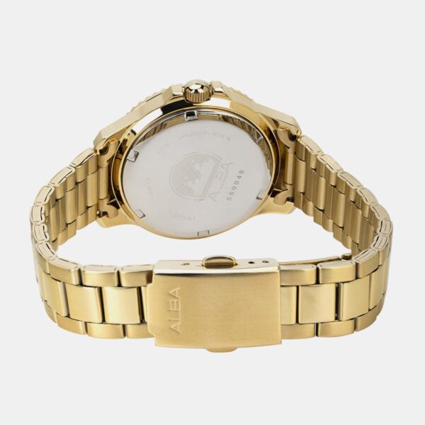 AG8Q32X1-2 Women Quartz Silver Dial Analog Stainless Steel Watch AG8Q32X1