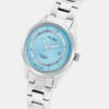 Prestige Women Quartz Light Blue Dial Analog Stainless Steel Watch AH7BQ9X1