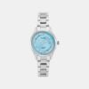Prestige Women Quartz Light Blue Dial Analog Stainless Steel Watch AH7BQ9X1