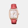 Fashion Women Quartz White Dial Analog Leather Watch AH7CT2X1