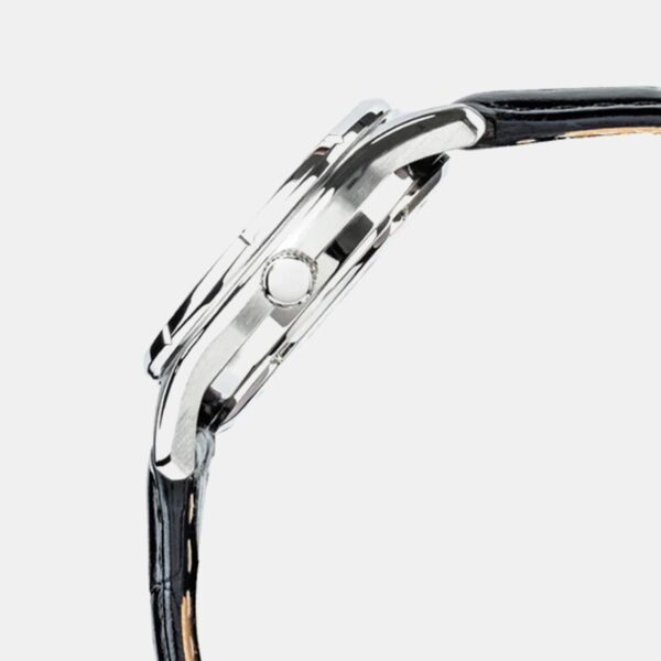 Women Quartz Blue Dial Analog Leather Watch AH7CZ1X1