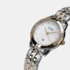 Fashion Women Quartz Silver Dial Analog Stainless Steel Watch AH7EM4X1