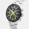 AM3963X1-1 Active Men Quartz Black Dial Chronograph Stainless Steel Watch AM3963X1