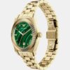 AR11759-5 Unisex Quartz Green Dial Analog Stainless Steel Watch AR11759