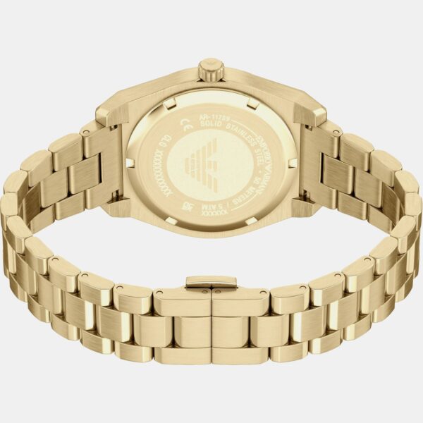 AR11759-7 Unisex Quartz Green Dial Analog Stainless Steel Watch AR11759