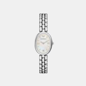 AR11776 Women Quartz Mother Of Pearl Dial Analog Stainless Steel Watch AR11776