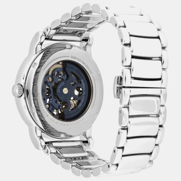 Luigi Men Automatic Silver Dial Analog Stainless Steel Watch AR60006
