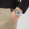 Luigi Men Automatic Silver Dial Analog Stainless Steel Watch AR60006