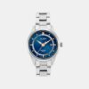 Men Quartz Blue Dial Analog Stainless Steel Watch AS9R17X1