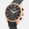 Signa Men Quartz Black Dial Chronograph Stainless Steel Watch AT3H80X1